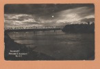Near 1911 Prince Albert Saskatchewan ( Sun Set  Bridge  ) Real Photo  Canada Postcard Carte Postale CPA - Autres & Non Classés