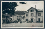 St. Cergue, La Place, Animée, Hôtel De La Poste, Voiture, Auto, Automobile, - Saint-Cergue