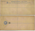 PATIALA  State India QV  2A  REGISTRATION ENVELOPE  Favour Cancelled  # 16307d- Inde Indien - Patiala