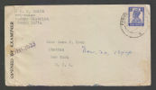 India KG VI  3.5A  CENSOR COVER To Great Britain  # 31099  Inde Indien - 1936-47  George VI