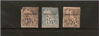 GUADELOUPE  N 18/19/21/ Oblitere - Used Stamps