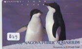 Télécarte Ancienne Japon * OISEAU MANCHOT  (889)  PENGUIN BIRD Japan * Phonecard * PINGUIN * - Pinguïns & Vetganzen