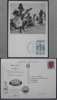 ARMES - FUSIL - AOF / 1952 CARTE MAXIMUM TYPE  "CHER DOCTEUR" (ref 2173) - Cartas & Documentos