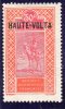 Haute Volta :année1922-26(type Du Haut Sénégal Etniger De 1914 Avec La Surcharge A - Other & Unclassified