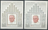 POLOGNE 1979 - Pape Jean Paul II (1 Bloc Or Et 1 Bloc Argent) Neuf Sans Charniere (Yvert BF 83/84) - Unused Stamps