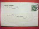 Grande Bretagne Entier Lettre Cover 1913 Banque Bank. - Storia Postale