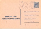 Belgique Avis De Changement D'adresse N° 20 IV N Obl. - Adreswijziging