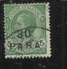 LEVANTE COSTANTINOPOLI 1922 SOPRASTAMPATO D´ITALIA ITALY OVERPRINTED 30 PA SU CENT. 5 C USATO USED OBLITERE´ - Europese En Aziatische Kantoren