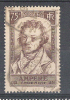 France, 1936, Physicien André Marie AMPERE, Obl Cachet Hexagonal ,TB, Cote 2,30 Euros - Physique