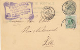 Belgique - Carte Postale De 1892 - 1869-1888 Lion Couché (Liegender Löwe)