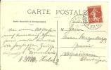CARTA 1911 MONNETIER - Storia Postale