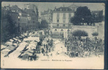 Lausanne, Marché De La Riponne, Animée, - Markten