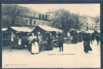 Lausanne, Marché Riponne, Animée, - Markets