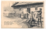 SERBIAN SUITOR- OLD POST CARD- Traveled - Ante 1900