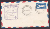 United States Airmail 1st Flight Calgary - Spokane AMF SPOKANE 1960 Cover Postal Stationery Ganzsache Entier - 2c. 1941-1960 Brieven