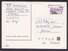 Czechoslovakia Postal Stationery Ganzsache Entier 1982 Sent, But Uncancelled - Postales