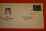 1975 FDC LETTRE COVER POST OFFICE FIRST DAY COVER 62ND INTER PARLIAMENTARY CONFERENCE LONDON E.C.  ROYAUME UNI  1ER JOUR - 1971-1980 Decimal Issues