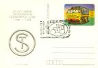 POLOGNE ENTIER POSTAL  CAMION 1979 - Camions