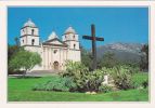 Cp , ETATS-UNIS , SANTA BARBARA , L'Église De La Mission - Santa Barbara