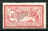 Frankreich Mi.N° 96 * Type Merson, 40 Centime 1900, Maury N° 119 * Avec Rest De Charnier - 1900-27 Merson