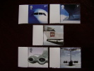 GB 2002 JET AVIATION,AIRLINERS ISSUE Of 5 Stamps (2ND)-65p MNH. - Nuovi