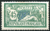 Frankreich Mi.N° 122 * Type Merson 45 Centime 1900, Maury N° 143 * Avec Rest De Charnier, - 1900-27 Merson