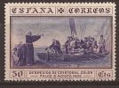 ES542-LA381TCC..HISTORIA    España.Spain. Espagne.DESCUBRIMIENTO  DE AMERICA.1930. (Ed 542*) Con Charnela.MAGNIFICO - Christopher Columbus