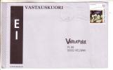 GOOD FINLAND Postal Cover 2010 - Good Stamped: Art / Flowers - Cartas & Documentos