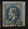 France, N° 29B Oblitération GC GROS CHIFFRES  N° 315  //  BARENTIN - 1863-1870 Napoléon III Con Laureles