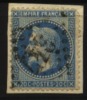 France, N° 29A Oblitération GC GROS CHIFFRES  N° 347  //  LES BATIGNOLLES - 1863-1870 Napoléon III Lauré