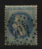 France, N°22 Oblitération GC GROS CHIFFRES  N° 404  // BEAUVAIS - 1863-1870 Napoleon III With Laurels