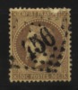 France, N° 30 Oblitération GC GROS CHIFFRES  N° 456  // BESANCON - 1863-1870 Napoleon III With Laurels