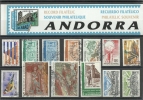 ANDORRA-LOTE DE SELLOS USADOS O CON TAMPON DE PRIMER DIA DEL CORREO FRANCES. - Used Stamps