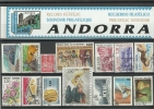 ANDORRA-LOTE DE SELLOS USADOS O CON TAMPON DE PRIMER DIA DEL CORREO FRANCES. - Used Stamps