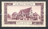 Vignette La Belle France Molsheim (67) Bas-Rhin Alsace - Turismo (Viñetas)