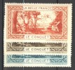 Lot De 3 Vignettes La Belle France Le Conquet (29) Finistère Bretagne - Andere & Zonder Classificatie