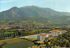 Carte Postale 66. Prades  Terrain De Basket-Ball Et Le Colllège    Trés Beau Plan - Prades