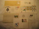 BRIDGE 7 Postal History Different Items Collection - Sammlungen (im Alben)
