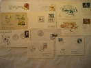 WRESTLING Brottning Lucha Lutte Ringen Lotta 10 Postal History Different Items Collection - Collezioni (in Album)