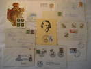 LION Lions Leon Leones Felino Fauna 10 Postal History Different Items Collection Lot - Colecciones (en álbumes)