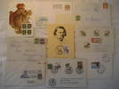 LION Lions Leon Leones Felino Fauna 10 Postal History Different Items Collection Lot - Collezioni (in Album)