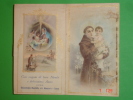 Calendarietto Anno1952.- LECCO Orfanotrofio Maschile"Manzoni"- S.ANTONIO Da Padova/Gesù Bambino-Natale Pastori - Santino - Small : 1941-60