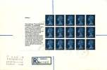 1970  Stamps For Cooks Booklet Pane 1 P&M Cachet Romford Cancel - 1952-1971 Pre-Decimal Issues