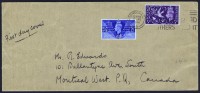 1946   Victory Issue On Plain Cover  London »Don't Waste Bread Others Need It» Slogan Cancel - ....-1951 Vor Elizabeth II.