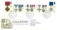 1990 Military Medals   RM FDC   City Of Westminster   Special  Handstamp - 1981-1990 Em. Décimales