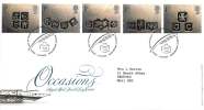 2001  Occasions   RM FDC    Special    Handstamp - 2001-2010 Em. Décimales