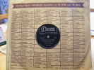 78tours. Ethel Smith.It Came Upon The Midnight Clear/O Holy Night - 78 Rpm - Gramophone Records