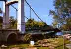 32 RISCLE SUR L'ADOUR Sur Les Bords De L'Adour Gilf Miniature Et Pont - Riscle