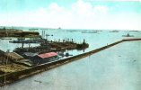 A View Of Manila Harbor Showing Breakwater - Philippines