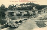 31 - MONTREJEAU -  VUE GENERALE SUR LA GARONNE ET LA VILLE (ANIMATION CANOTAGE) - Montréjeau